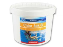 Препарат за басейни AZURO Chlor Shock G 3kg