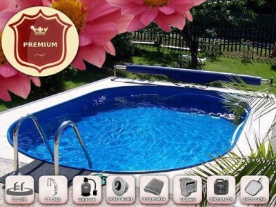 Басейн IBIZA 0 DL с осветление и филтрация