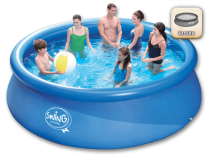 Надуваем басейн Swing Quick Set® 366 x 91 см