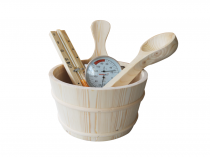 Комплект аксесоари за сауна - 5 части