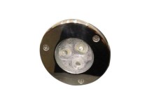 LED прожектор за фонтан 3W/12V стомана