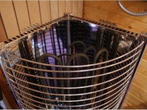 Печка за сауна Sawotec 9 kW - ъглов модел 