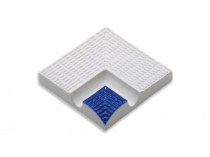 Порцеланов външен ъгъл Cobalt Petit Carre	