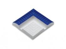 Порцеланов вътрешен ъгъл Cobalt Petit Carre	
