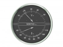 Термометър / хидрометър Sentio - черен