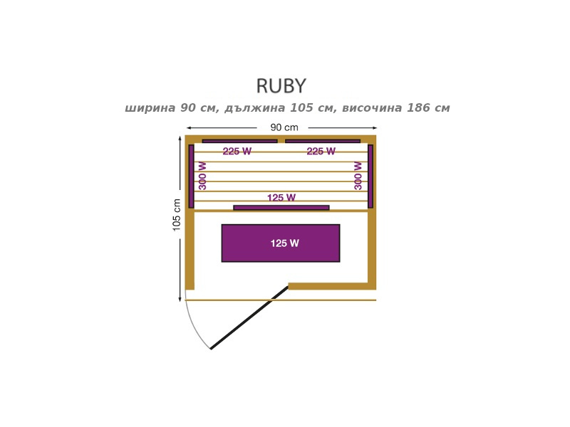 инфра сауна ruby
